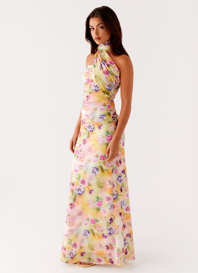 CAMILIA | ROBE LONGUE CROISÉE