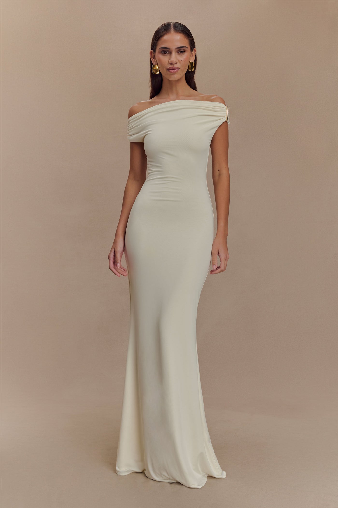 AURÉLIA | ROBE LONGUE ÉPAULES DÉNUDÉES