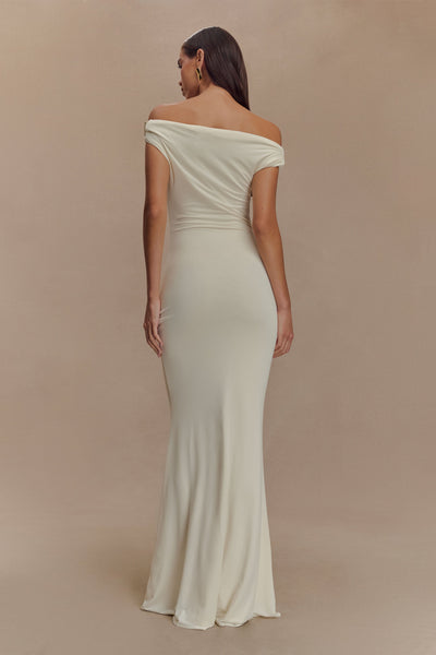 AURÉLIA | ROBE LONGUE ÉPAULES DÉNUDÉES
