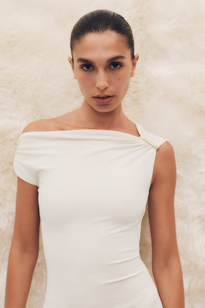 AURÉLIA | ROBE LONGUE ÉPAULES DÉNUDÉES