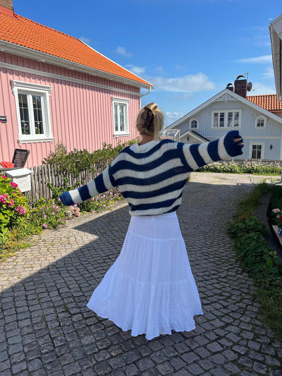 AMÉLIE | PULL EN TRICOT RAYÉ