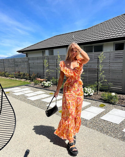 MARISEL | ROBE VOLANTÉE