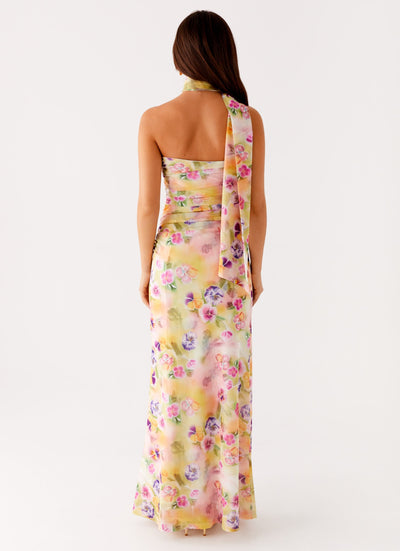 CAMILIA | ROBE LONGUE CROISÉE
