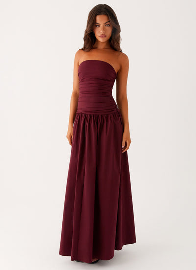 Inès | Robe Longue Carmel Élégance