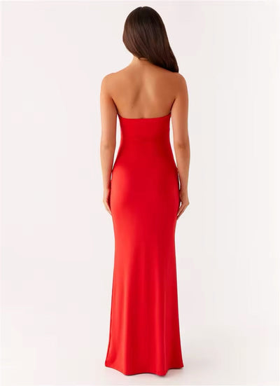 ANA | ROBE MAXI À DÉTAILS FLORAUX