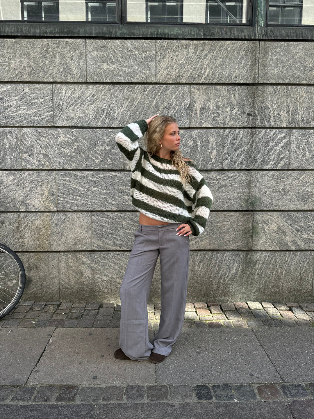 AMÉLIE | PULL EN TRICOT RAYÉ