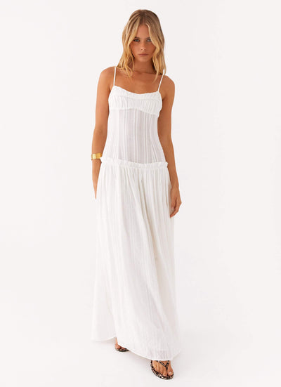 Amandine | robe maxi sans manches