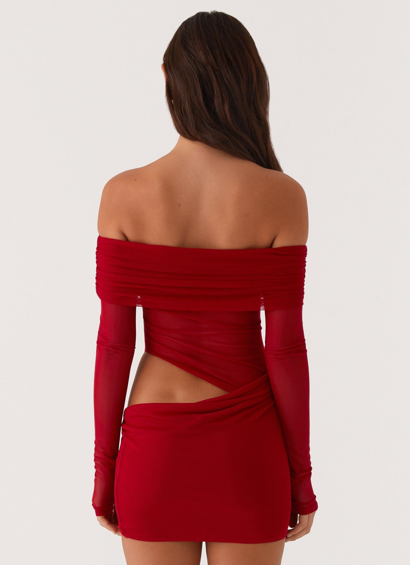 LIORA | ROBE MINI ÉPAULES DÉNUDÉES