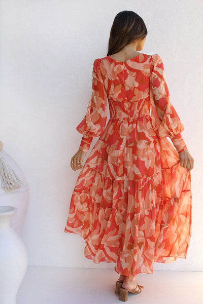 NOÉ | ROBE LONGUE IMPRIMÉE