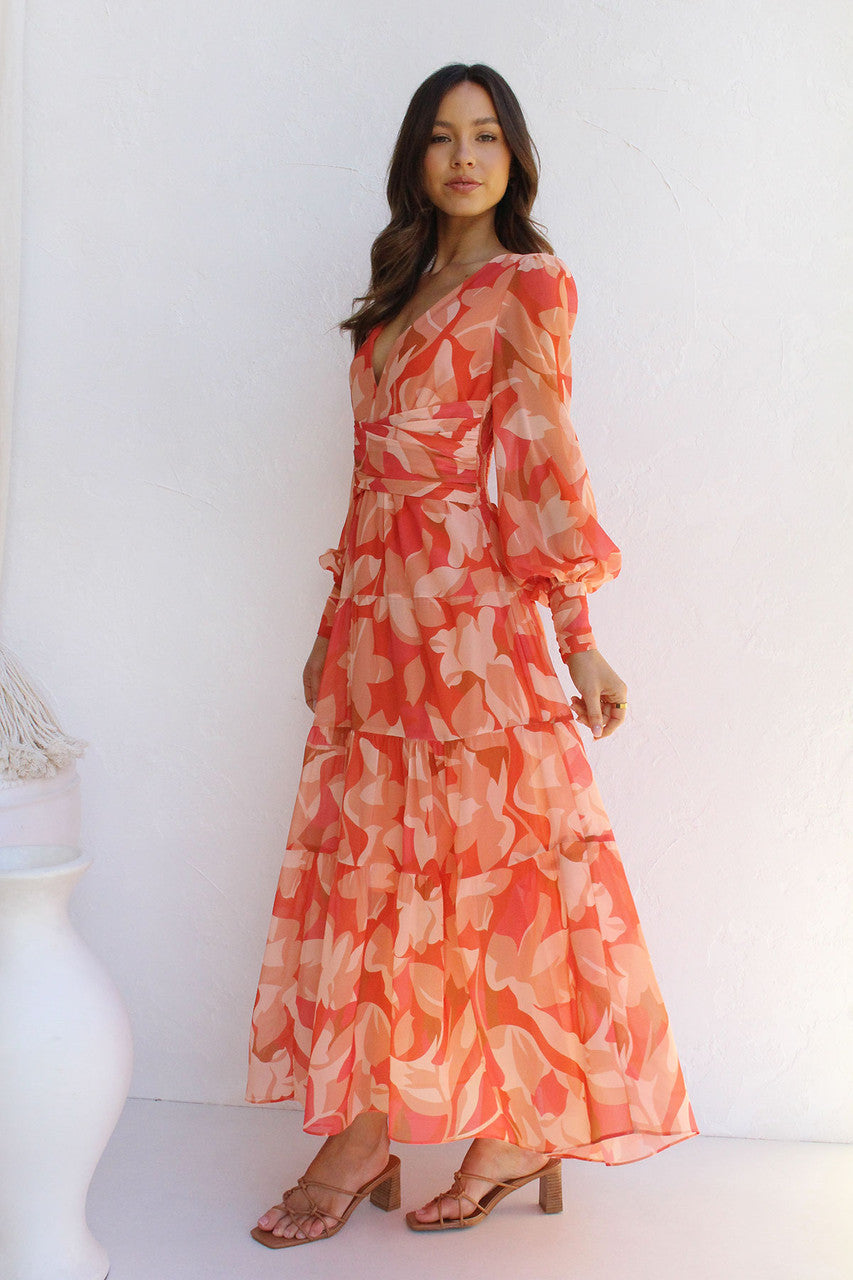 NOÉ | ROBE LONGUE IMPRIMÉE