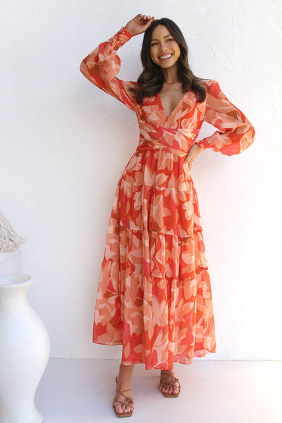 NOÉ | ROBE LONGUE IMPRIMÉE