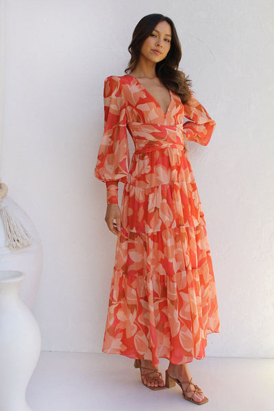 NOÉ | ROBE LONGUE IMPRIMÉE