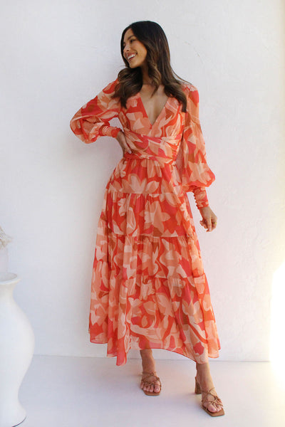 NOÉ | ROBE LONGUE IMPRIMÉE
