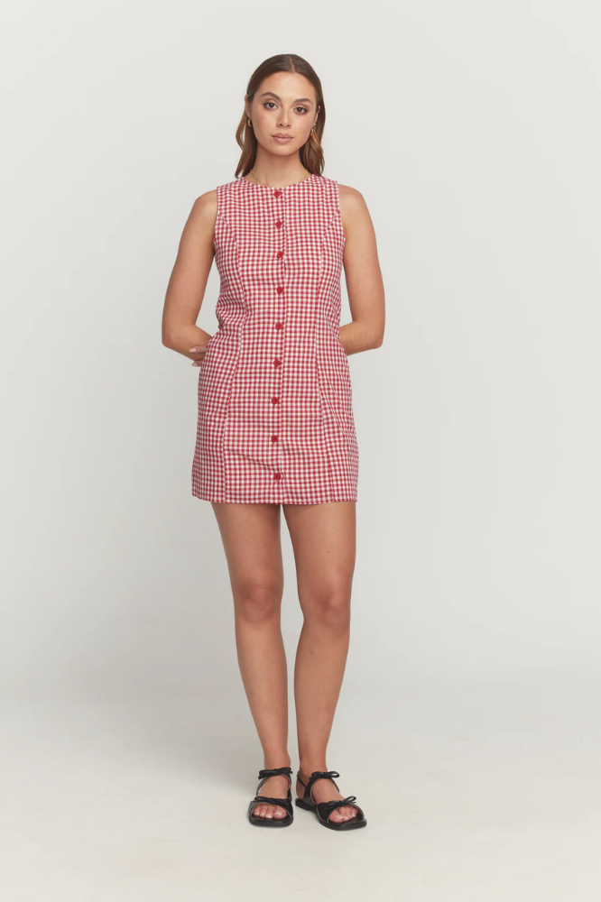 MIREILLE | ROBE À CARREAUX