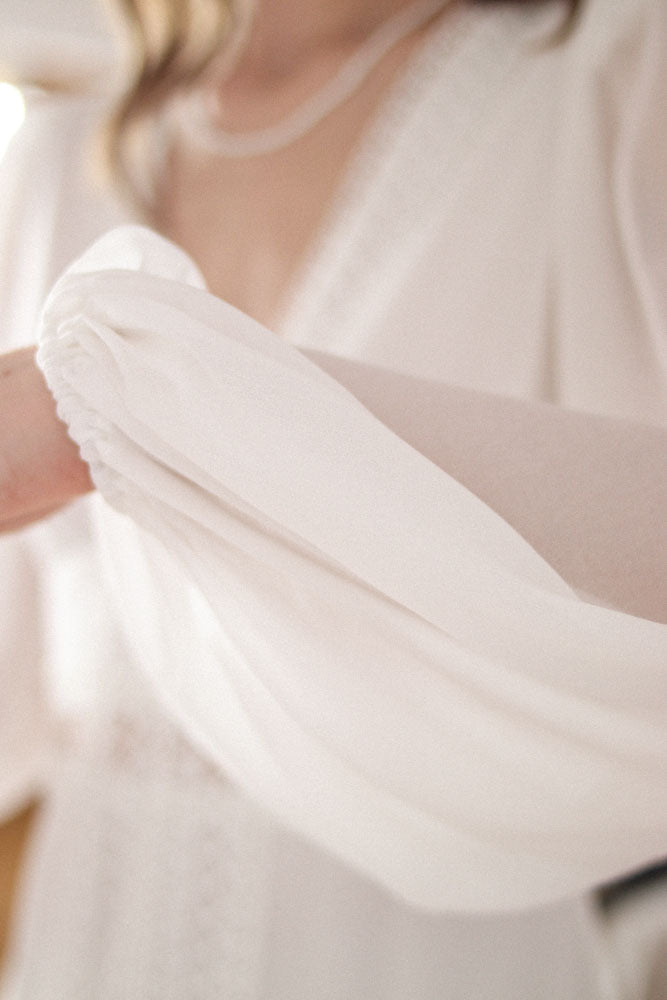LÉA | ROBE MAXI EN VOILE