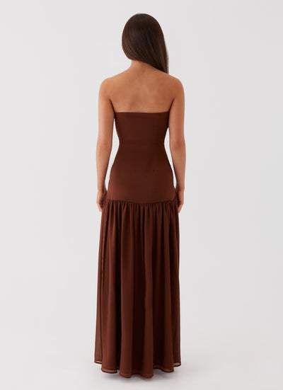 Amélie | Robe Longue Sans Bretelles
