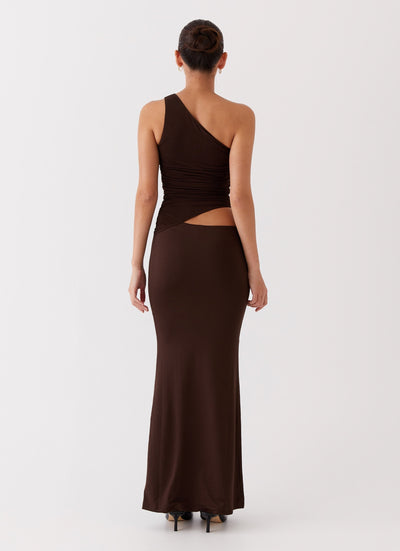 Chloé | Robe Longue Asymétrique