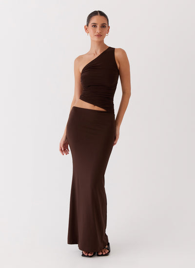 Chloé | Robe Longue Asymétrique