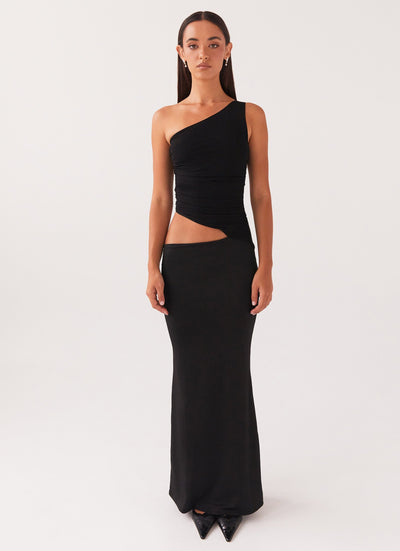 Chloé | Robe Longue Asymétrique