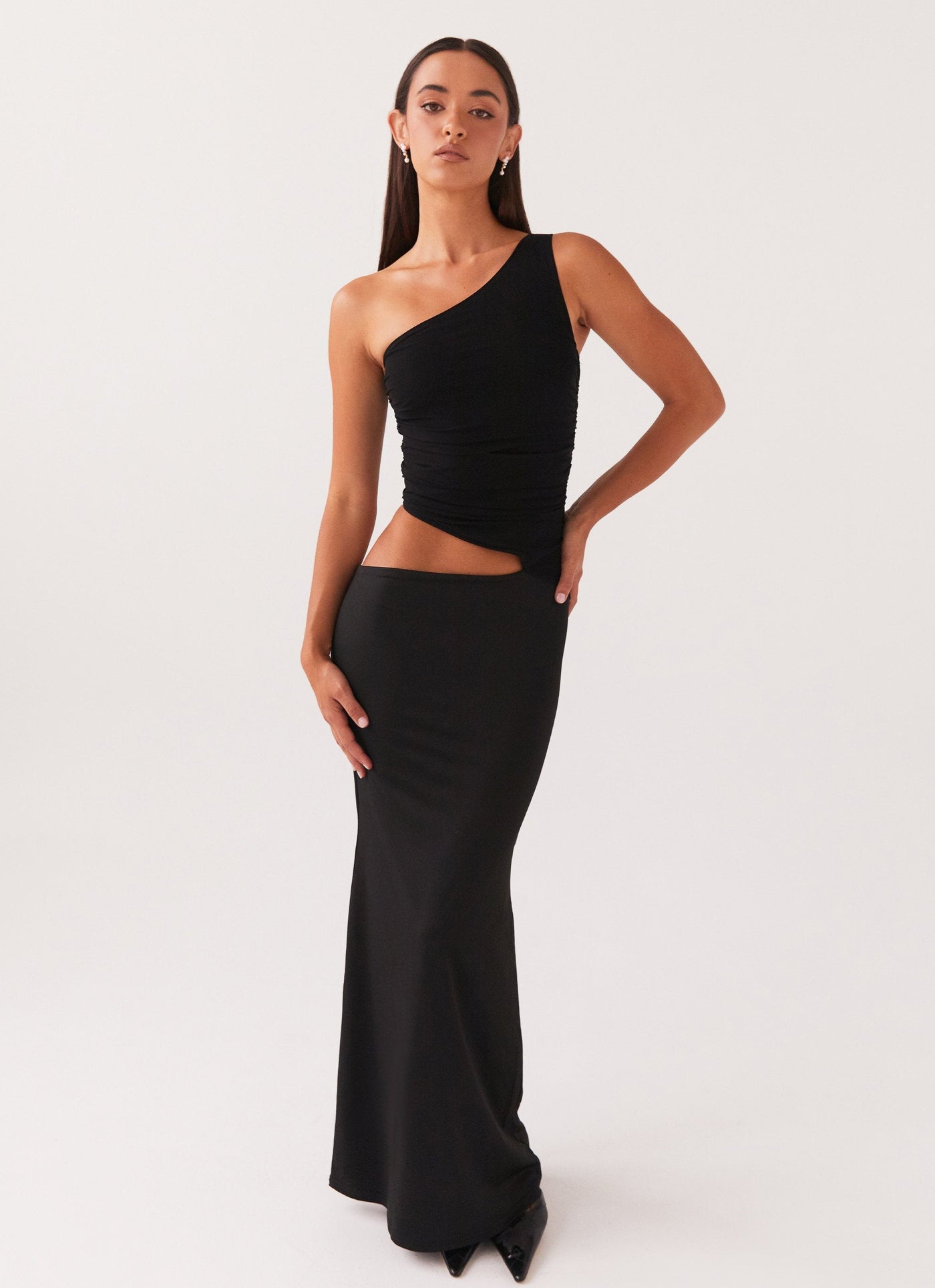 Chloé | Robe Longue Asymétrique