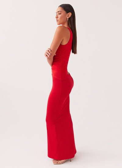 Chloé | Robe Longue Asymétrique