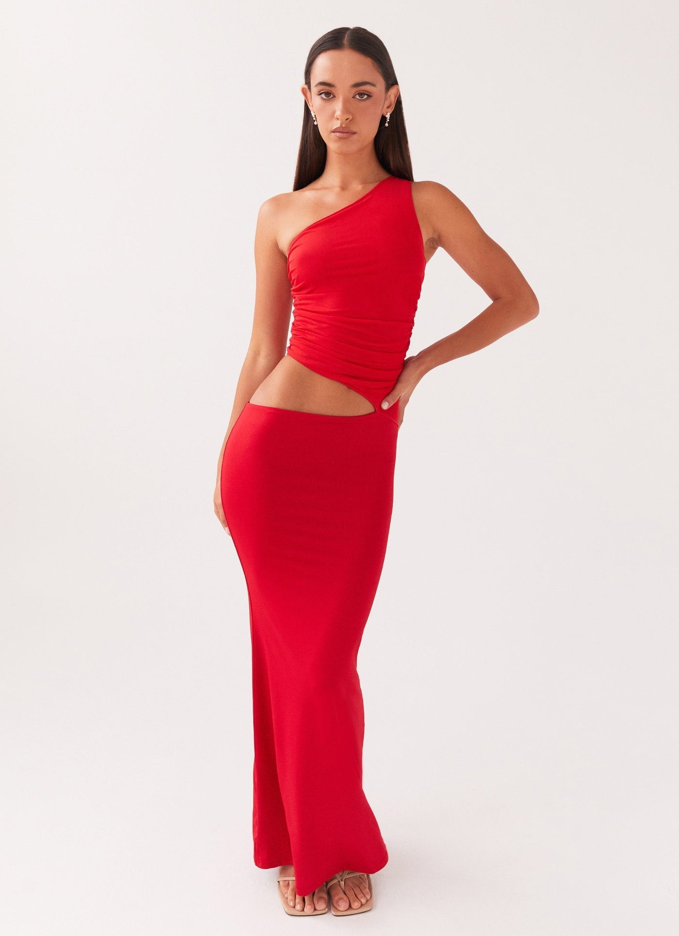 Chloé | Robe Longue Asymétrique