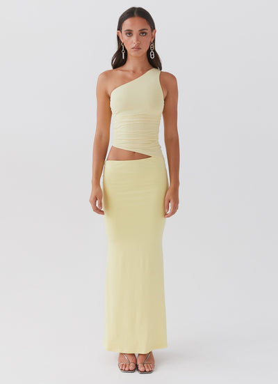 Chloé | Robe Longue Asymétrique