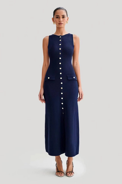 CARO | ROBE BOUTONNÉE STRUCTURÉE