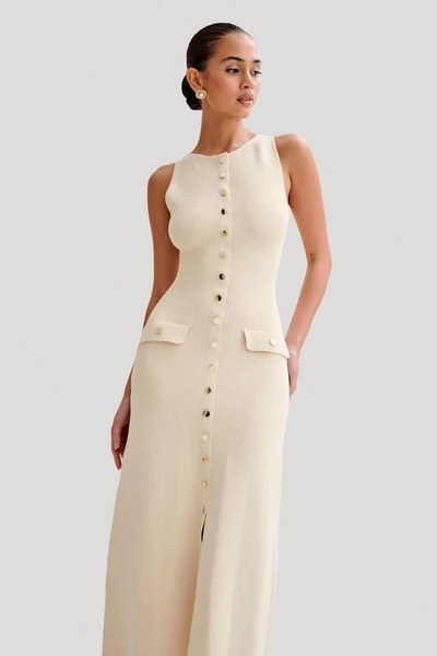 CARO | ROBE BOUTONNÉE STRUCTURÉE