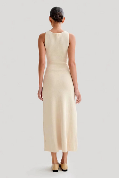 CARO | ROBE BOUTONNÉE STRUCTURÉE