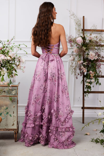 MANON | ROBE LONGUE À VOLANTS