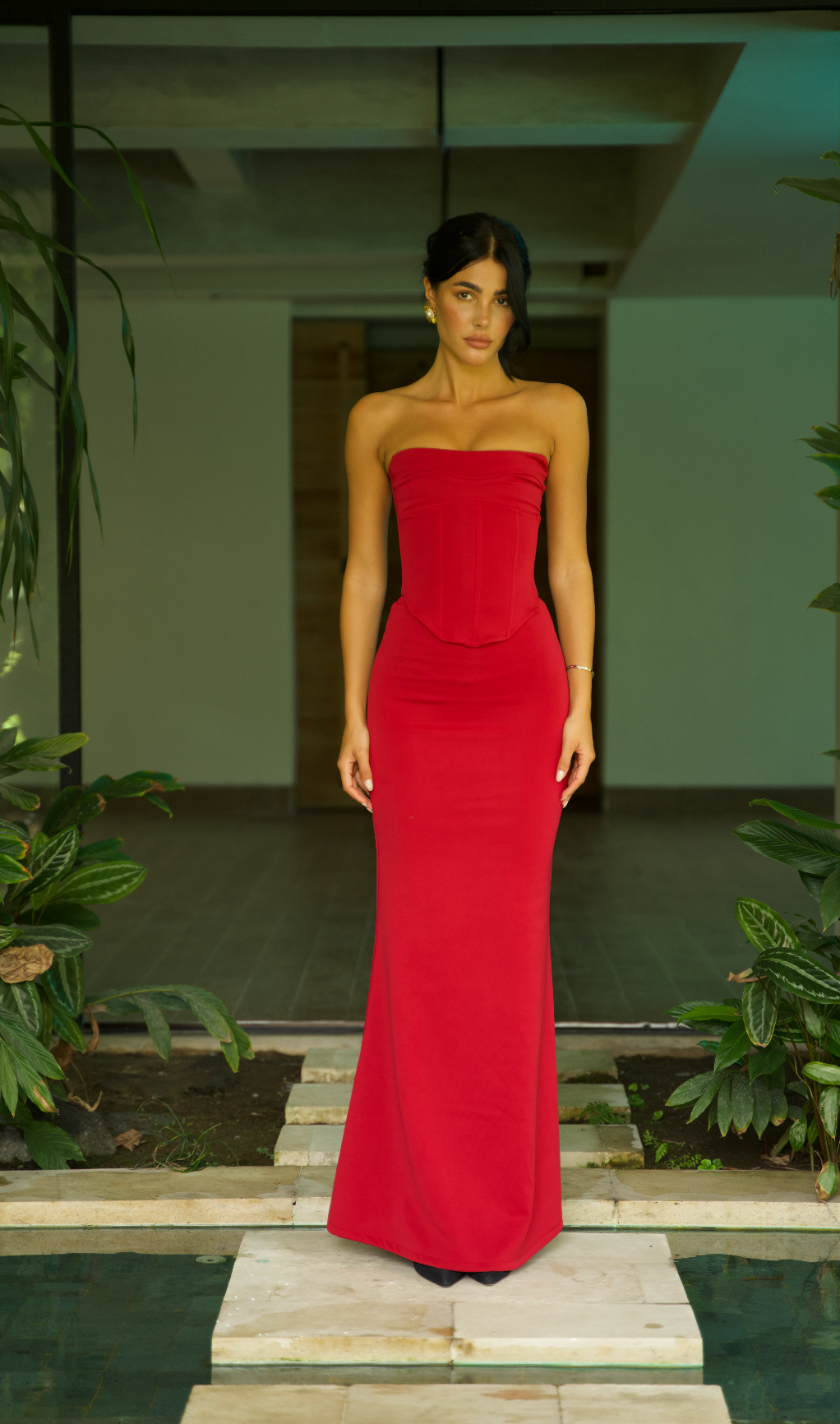 VIVIANA | ROBE LONGUE BUSTIER