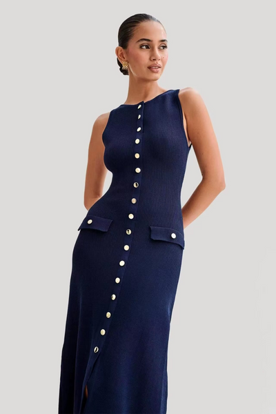 CARO | ROBE BOUTONNÉE STRUCTURÉE