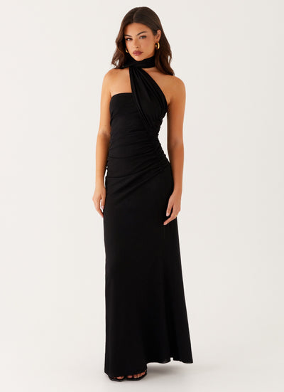 CAMILIA | ROBE LONGUE CROISÉE