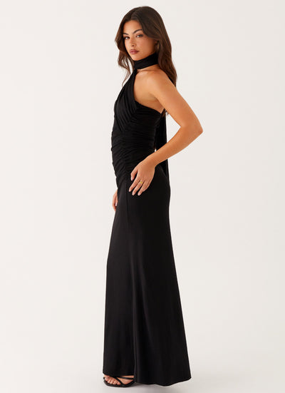 CAMILIA | ROBE LONGUE CROISÉE