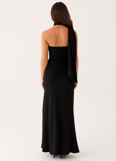 CAMILIA | ROBE LONGUE CROISÉE