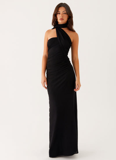 CAMILIA | ROBE LONGUE CROISÉE