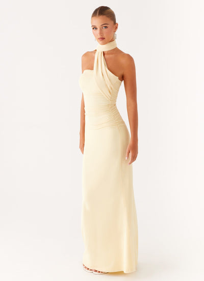 CAMILIA | ROBE LONGUE CROISÉE