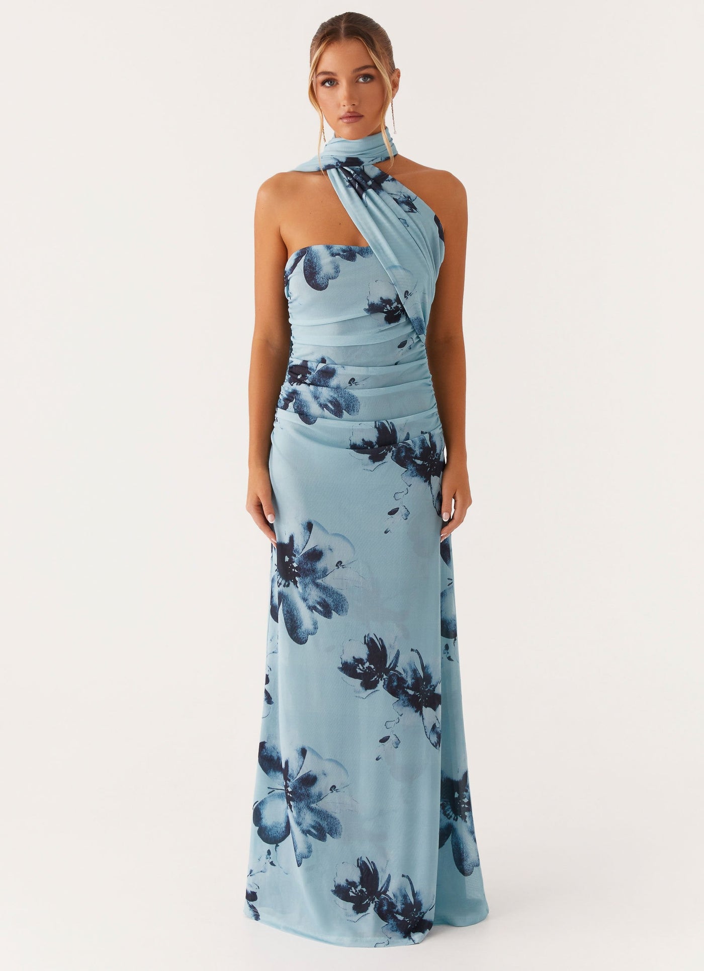 CAMILIA | ROBE LONGUE CROISÉE