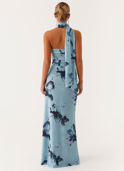 CAMILIA | ROBE LONGUE CROISÉE