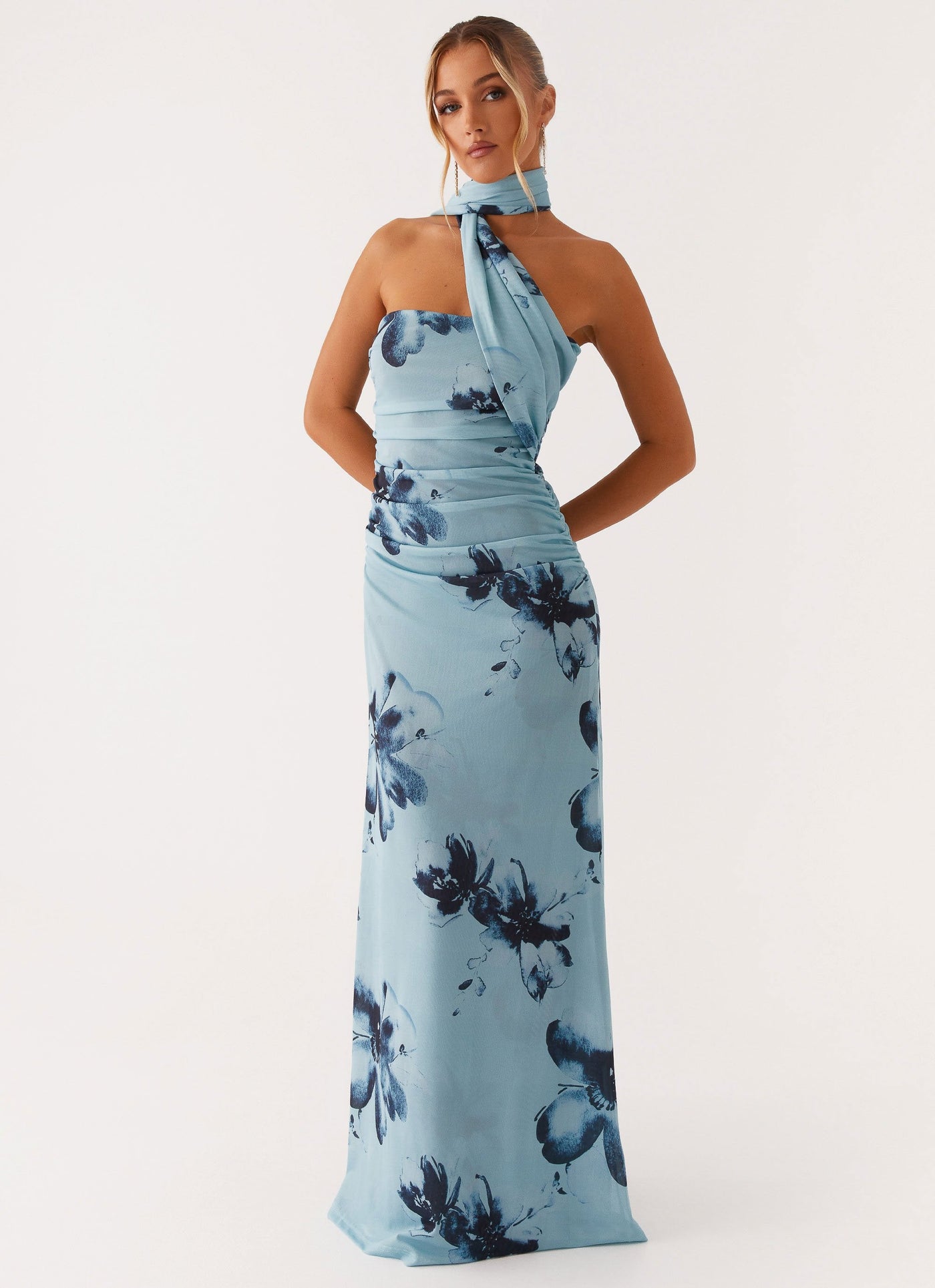CAMILIA | ROBE LONGUE CROISÉE