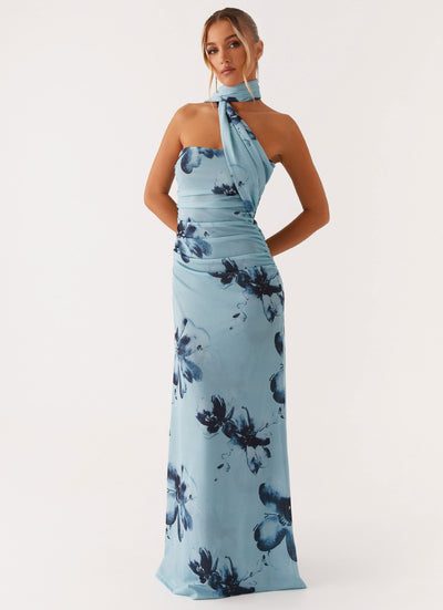 CAMILIA | ROBE LONGUE CROISÉE