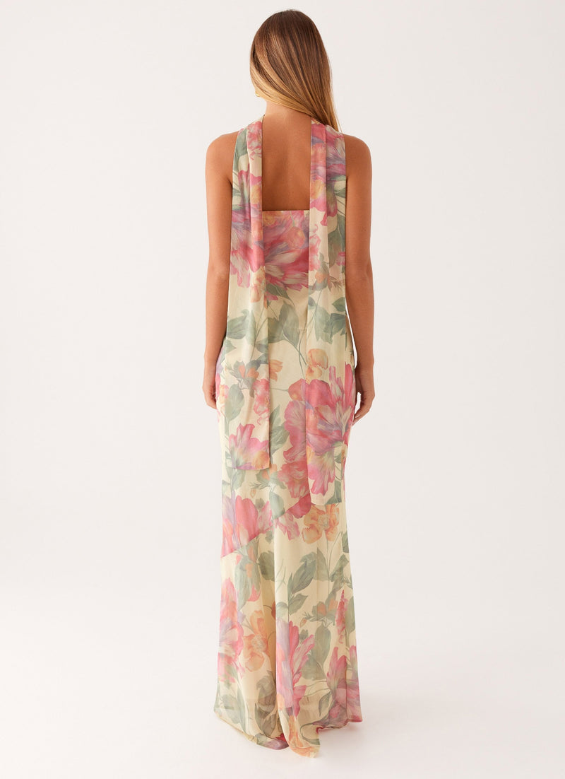 LÉONIE | ROBE LONGUE MINIMALISTE