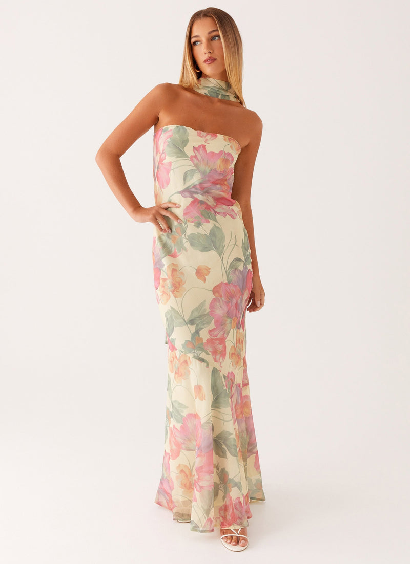 LÉONIE | ROBE LONGUE MINIMALISTE
