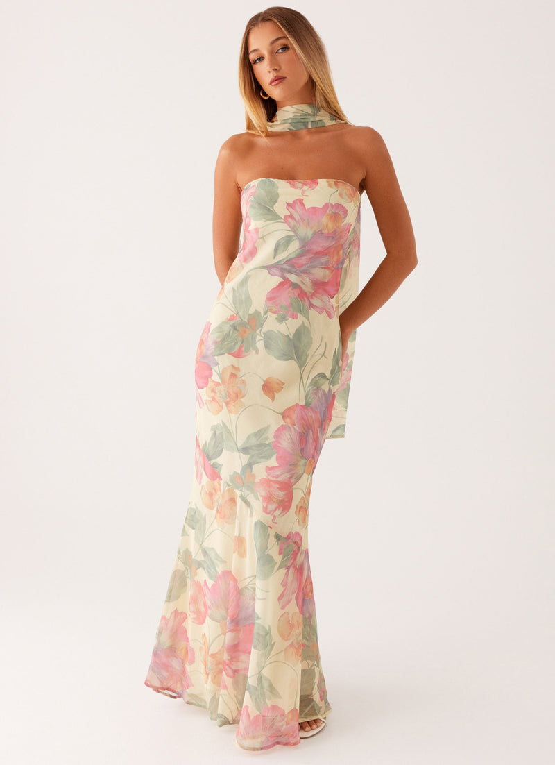 LÉONIE | ROBE LONGUE MINIMALISTE