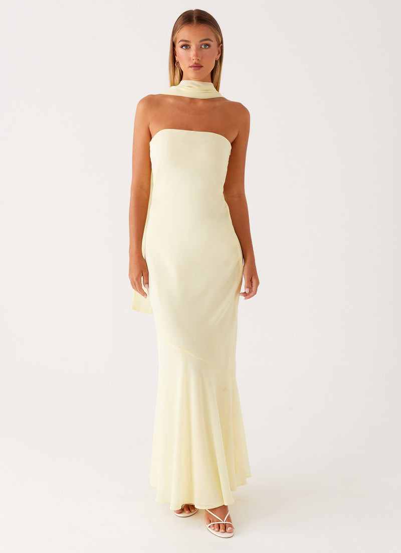 LÉONIE | ROBE LONGUE MINIMALISTE