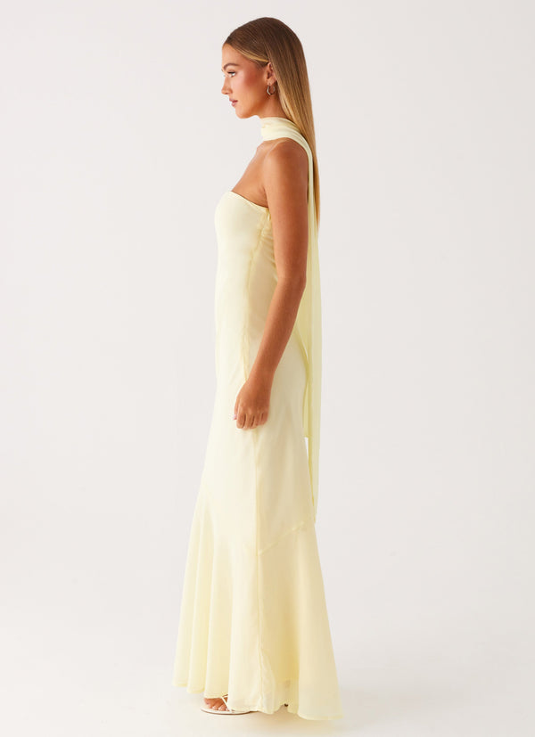 LÉONIE | ROBE LONGUE MINIMALISTE