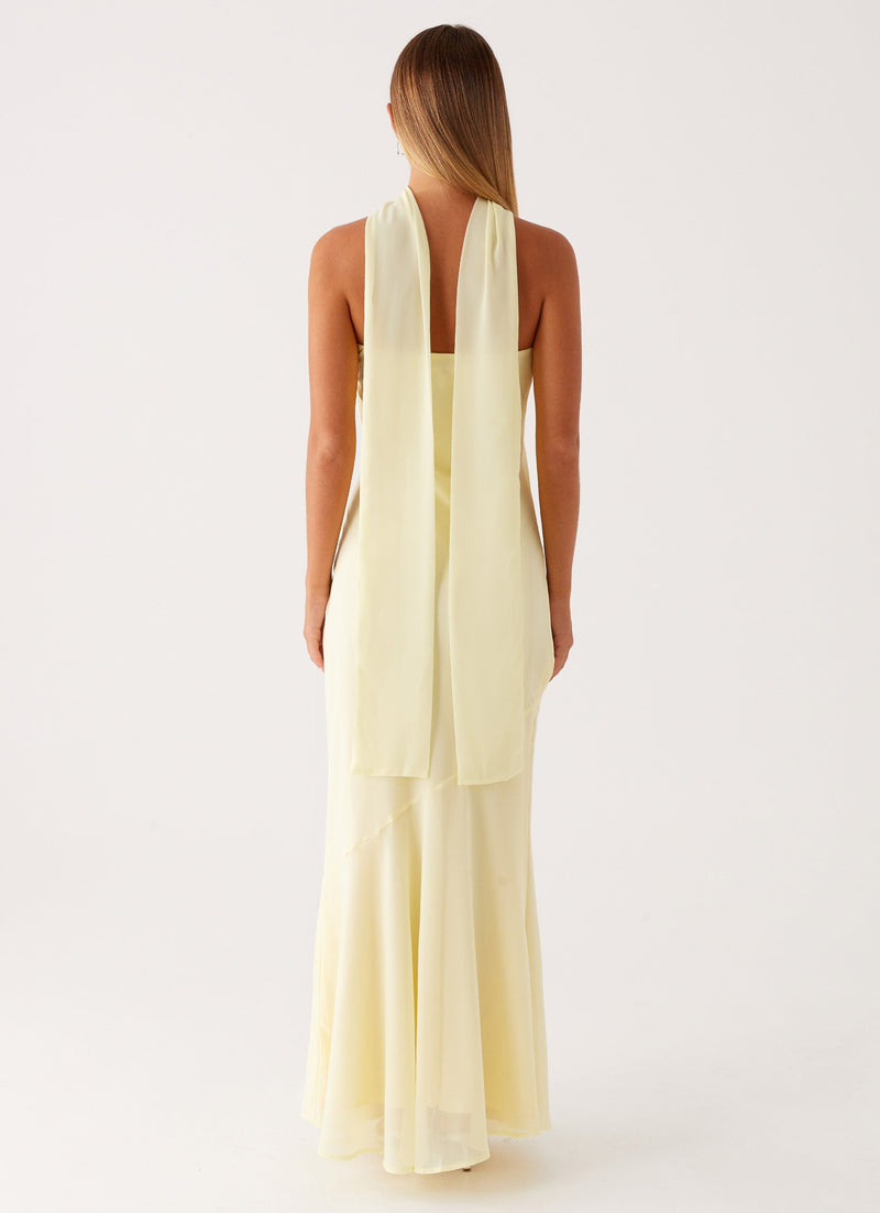 LÉONIE | ROBE LONGUE MINIMALISTE