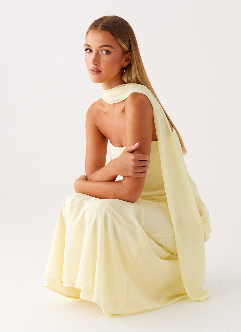LÉONIE | ROBE LONGUE MINIMALISTE