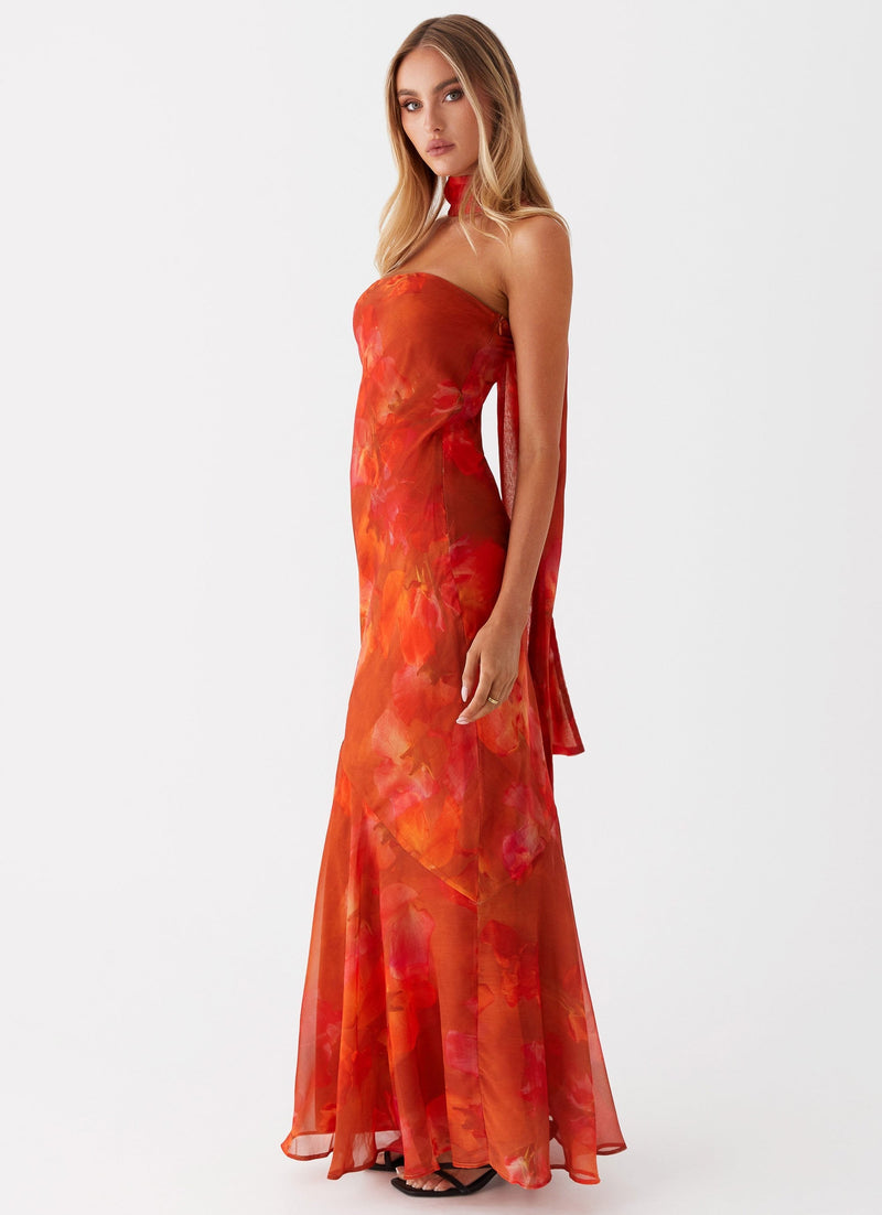 LÉONIE | ROBE LONGUE MINIMALISTE